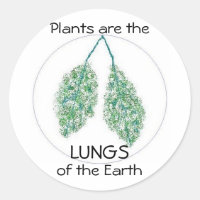 Lungs of the Earth - sticker