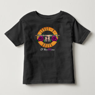 Lungs & Roses Toddler Shirt Cystic Fibrosis