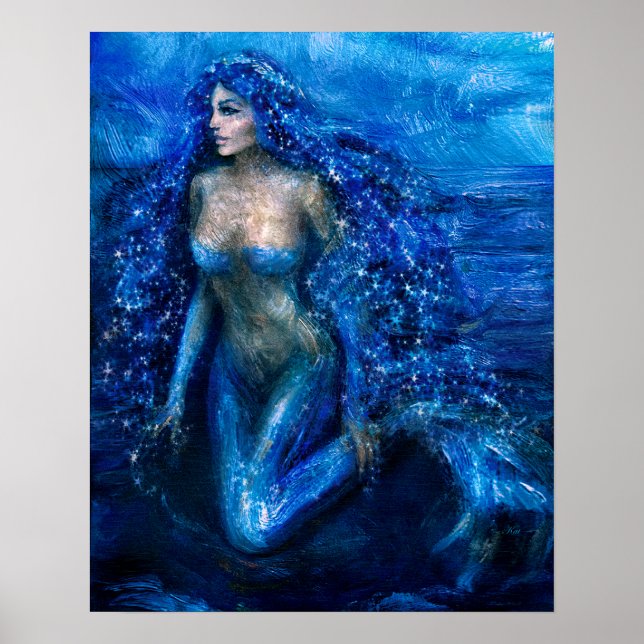 lunlight mermaid 28 x 24 poster de valeur (Devant)
