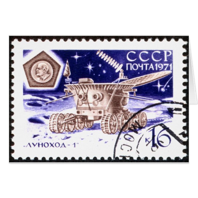 Lunokhod-1 Russian Space Robot (Front Horizontal)