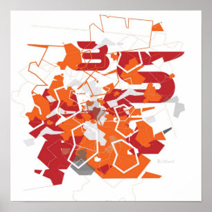 Lunokhod Abstract Print