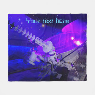 Lunokhod Fleece Blanket