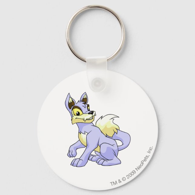 Lupe Blue Keychain (Front)