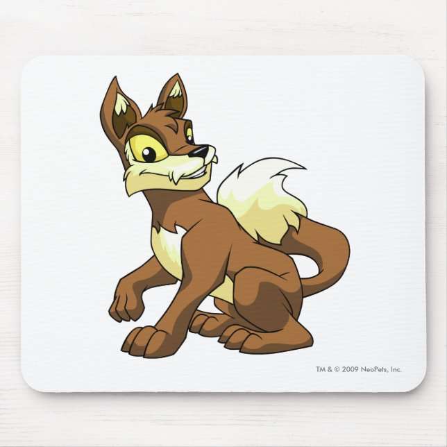 Lupe Brown Mouse Pad (Front)
