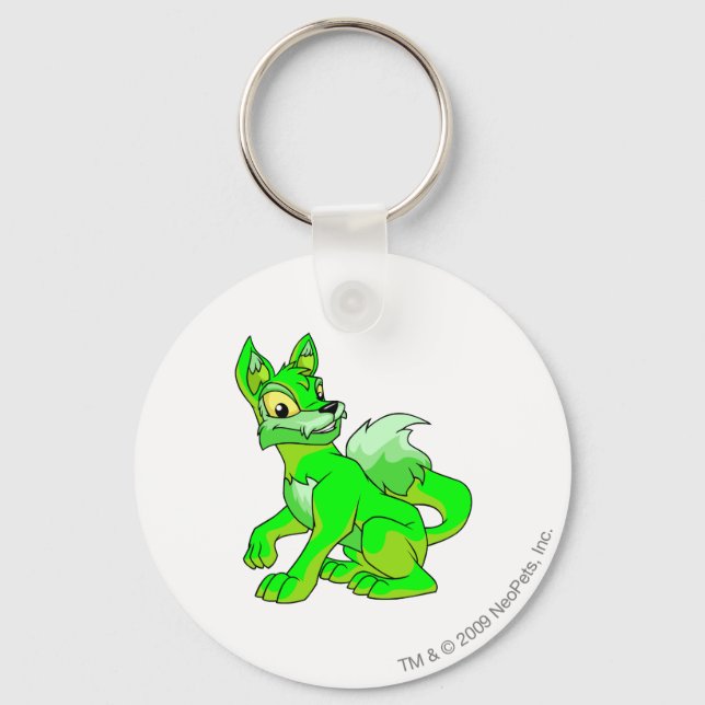 Lupe Glowing Keychain (Front)