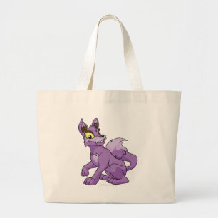Lupe Purple Large Tote Bag