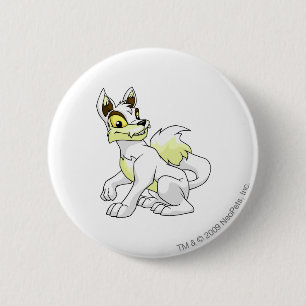 Lupe White 2 Inch Round Button