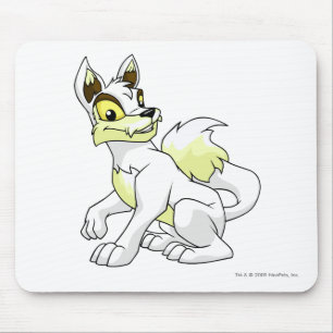 Lupe White Mouse Pad