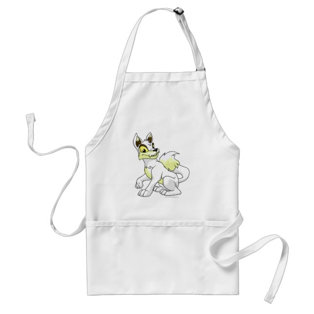 Lupe White Standard Apron (Front)