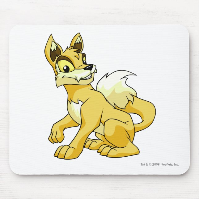 Lupe Yellow Mouse Pad (Front)