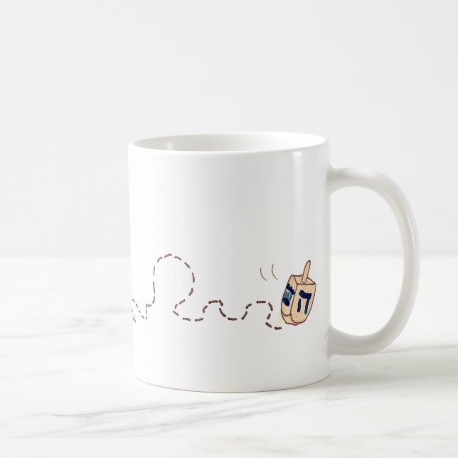 Lupin chassant la tasse de Dreidel (Droite)