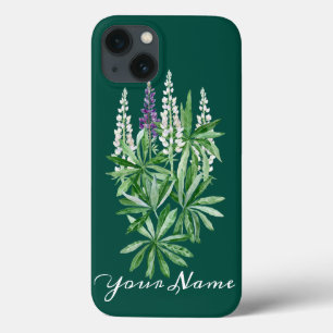 Lupin flower iPhone 13 case