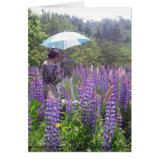 Lupine Painter 5x7