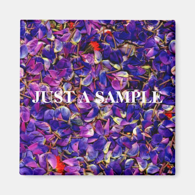Lupine Petals    Magnet (Front)