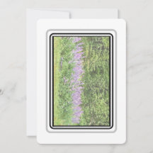 Lupines - Big Bay Rd 2023 Carte pour notes