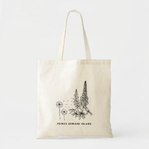 Lupines & Dandelions PEI Tote Bag