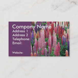 Lupins Business Card