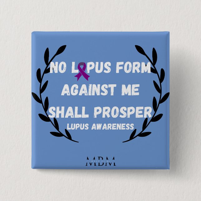 Lupus Awareness Button (Front)