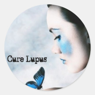 Lupus Awareness Classic Round Sticker