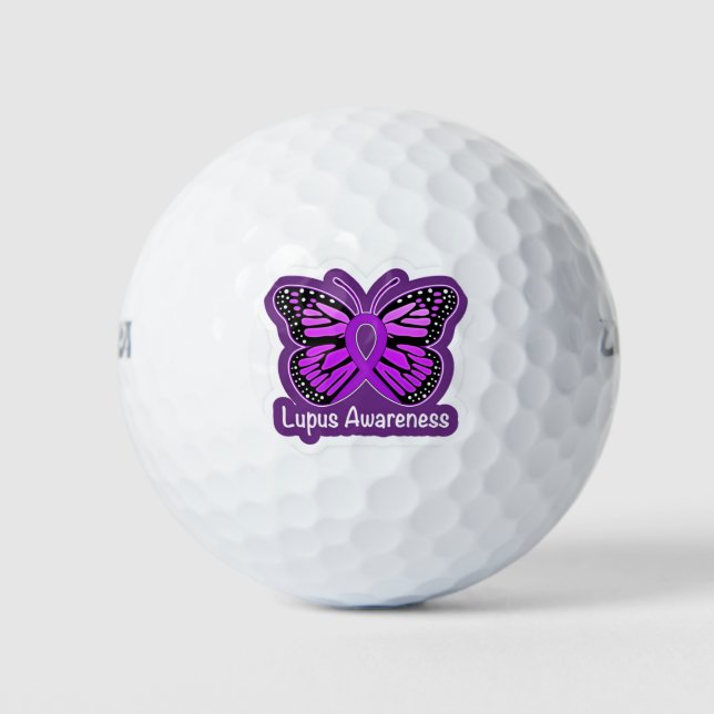 LUPUS Awareness Golf Balls (Front)