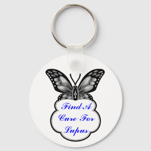 Lupus Awareness Keychain