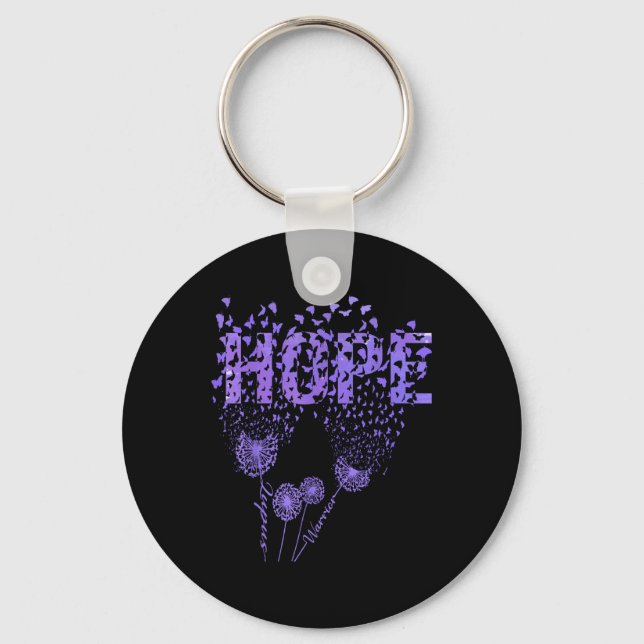 Lupus Awareness  Keychain (Front)