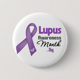 Lupus Awareness Month 2 Inch Round Button