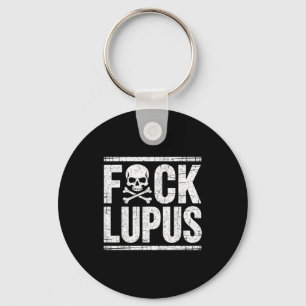 Lupus awareness month warrior fighter survivor keychain