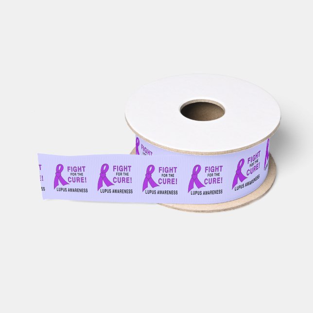 Lupus Fight for the Cure 1.5" Grosgrain Ribbon (Spool)