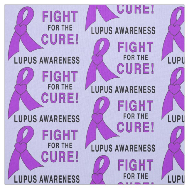 Lupus: Fight for the Cure! Fabric (Swatch)