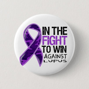 Lupus - Fight To Win 2 Inch Round Button
