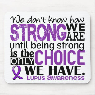 Lupus How Strong We Are Mouse Pad