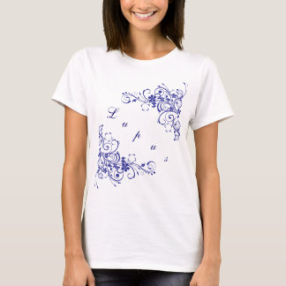 Lupus in blue T-Shirt