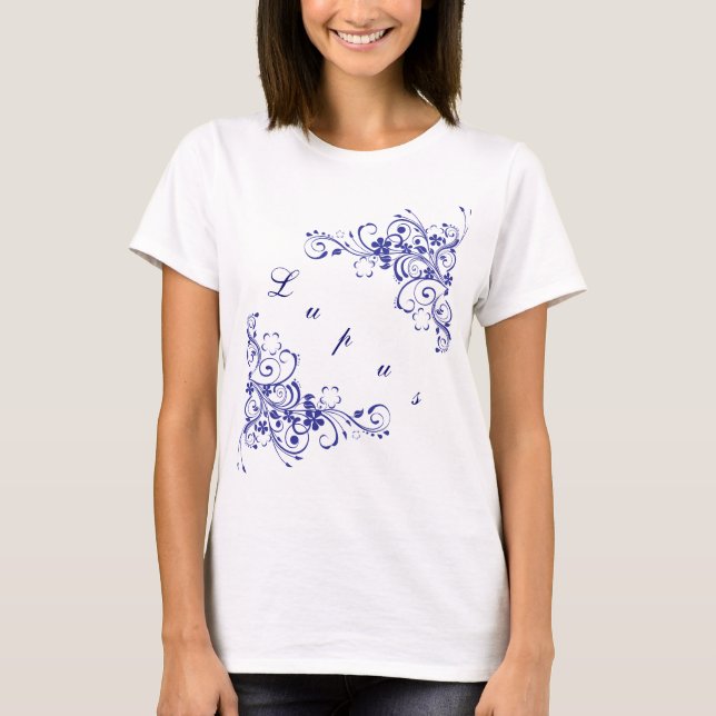 Lupus in blue T-Shirt (Front)