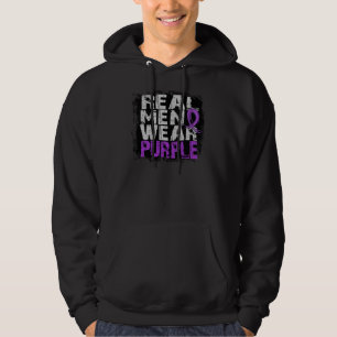 Lupus Real Men Wear Purple Hoodie