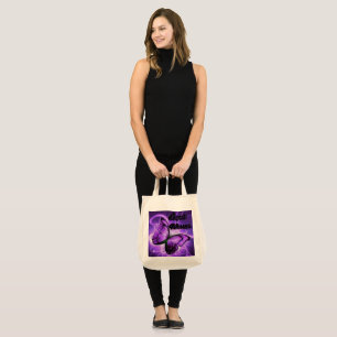 Lupus Warrior Butterfly Tote Bag