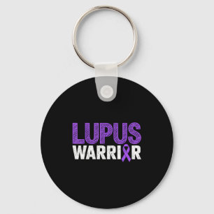 Lupus warrior fighter survivor sle awareness keychain