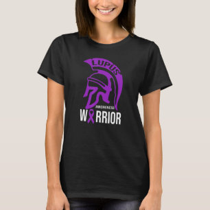 Lupus Warrior Hat Awareness Purple Ribbon T-Shirt