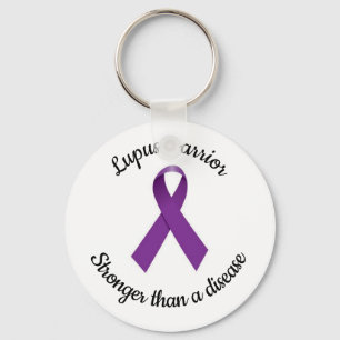 Lupus Warrior Keychain