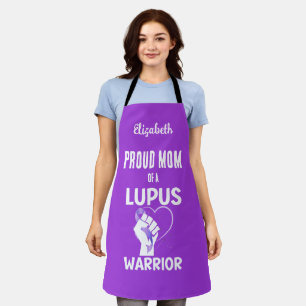 LUPUS WARRIOR Mother's Day Proud Mom Apron