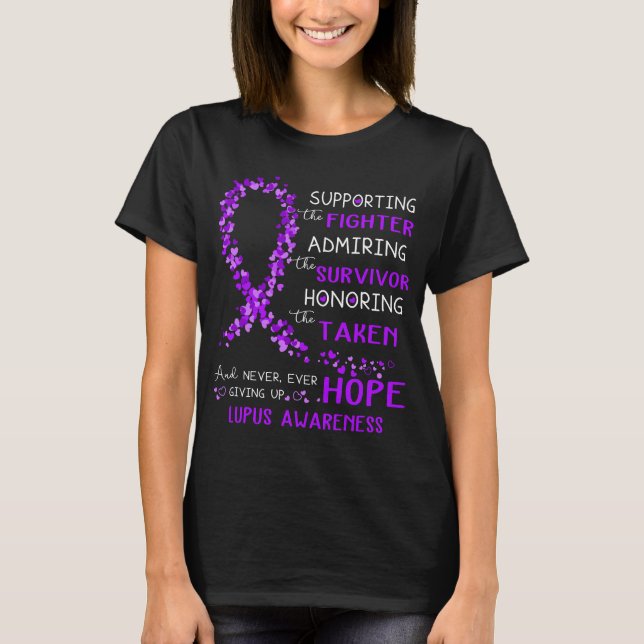 Lupus Warrior Supporting Fighter T-Shirt (Front)