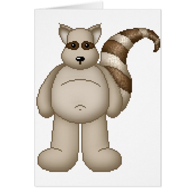 Lura's Critter Plump Raccoon (Front)