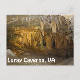 Luray Caverns, carte postale VA