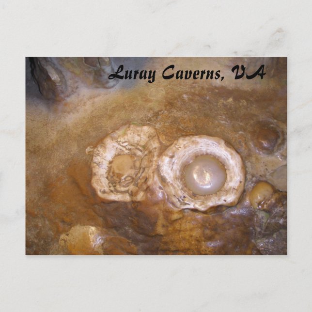 Luray Caverns, VA Postcard (Front)