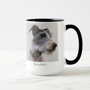 Lurcher Dog in Watercolour mug