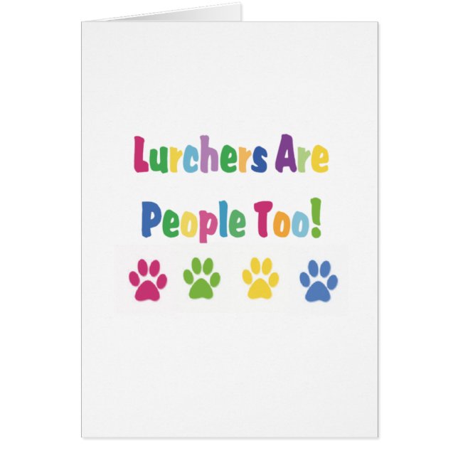 Lurchers Are People Too (Front)