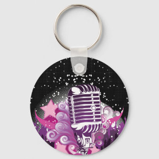 Lure of the Microphone Keychain