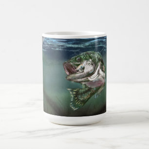 Lured In Largemouth Bass Coffee Mug