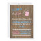 Lures or Lace Wooden Gender Reveal Baby Shower