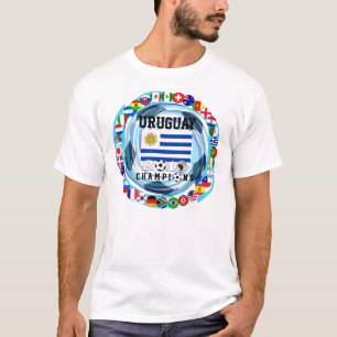 L'Uruguay soutient le T-shirt 2010 de coupe du